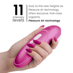 WOMANIZER - PRO VIBRANT CLITORIAL ESTIMULANTE ROSA