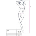 PASSION - MULHER BS016 BODYSTOCK VERMELHO TAMANHO ÚNICO