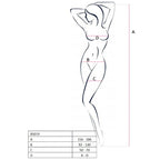 PASSION - WOMAN BS019 BODYSTOCK BRANCO TAMANHO ÚNICO