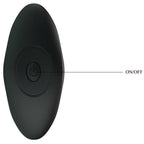 PRETTY LOVE - VIBRADOR ANAL PRETO PRETO AMOR