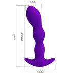 PRETTY LOVE - ANAL MASSAGER 12 MODOS DE VIBRAO LILAC