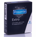 PASANTE - PRESERVATIVO EXTRA EXTRA GROSSO DE 3 UNIDADES