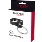 DARKNESS - ANEL DE METAL PARA PÊNIS E TESTÍCULOS