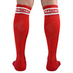 MACHO - MEIAS COMPRIDAS TAMANHO ÚNICO VERMELHO